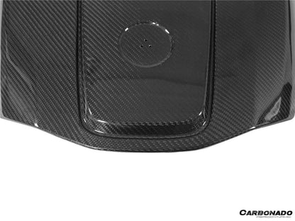 2015-2020 Mercedes Benz AMG GT/GTS Autoclave Carbon Fiber Engine Cover Replacement - Carbonado Aero