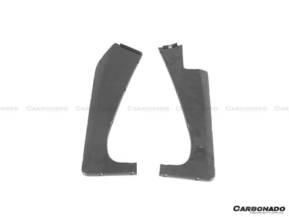 2015-2020 Mercedes Benz AMG GT/GTS Autoclave Carbon Fiber Radiator Cover Repalcement - Carbonado Aero
