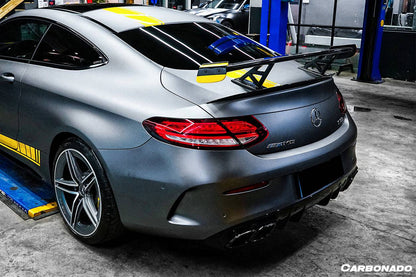 2015-2021 Mercedes Benz C-Class W205 Coupe Dp Style Trunk Spoiler - Carbonado Aero