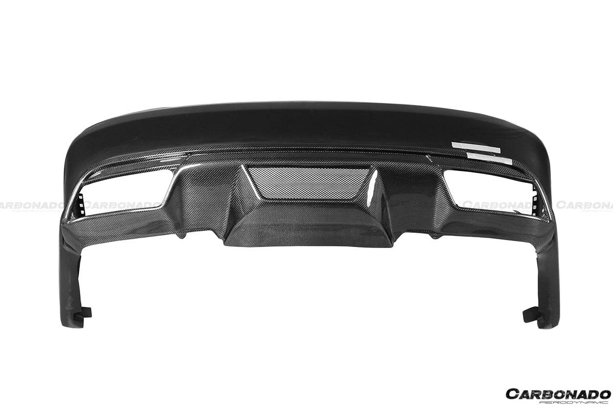 2008-2014 Mercedes Benz C Class W204 P Style Rear Bumper - Carbonado Aero