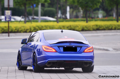 2011-2015 Mercedes Benz CLS350 CLS63 AMG W218 RT Style Rear Diffuser