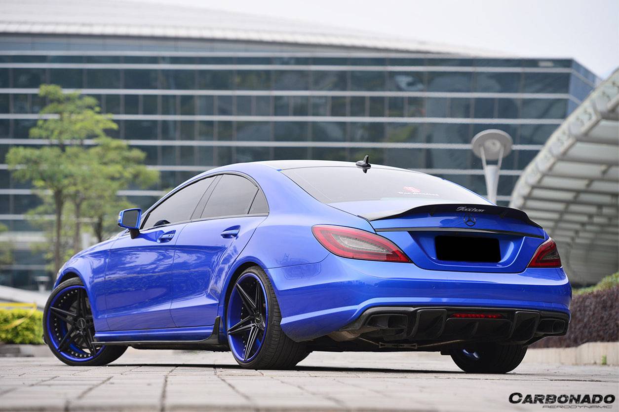 2011-2018 Mercedes Benz CLS CLS63 AMG W218 RT Style Trunk Spoiler - Carbonado Aero