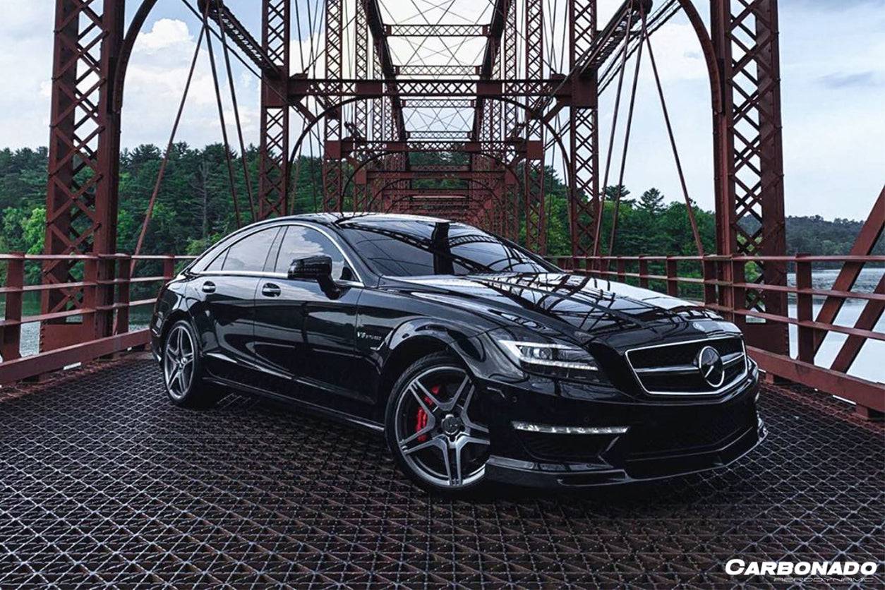 2011-2015 Mercedes Benz CLS63 AMG W218 VS Style Front Lip - Carbonado Aero