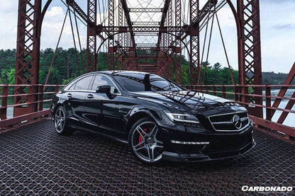 2011-2015 Mercedes Benz CLS63 AMG W218 VS Style Front Lip - Carbonado Aero