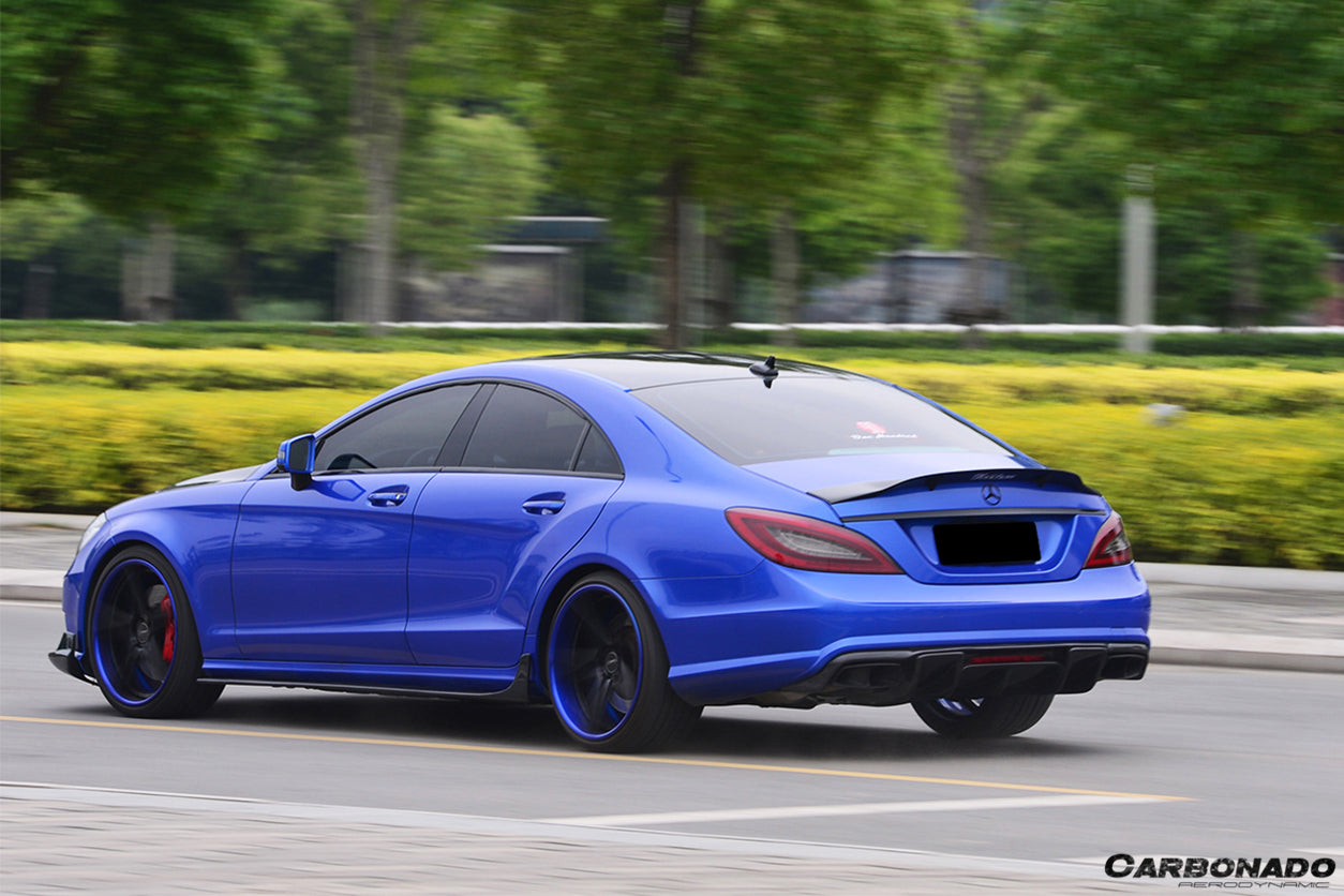 2011-2018 Mercedes Benz CLS CLS63 AMG W218 RT Style Trunk Spoiler - Carbonado Aero