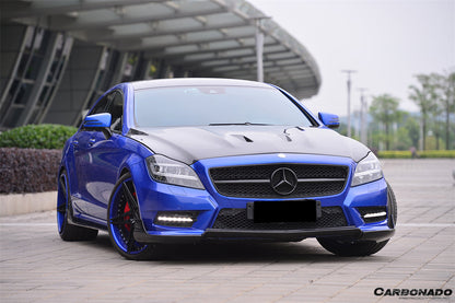 2011-2018 Mercedes Benz CLS W218 BK Style Hood - Carbonado Aero