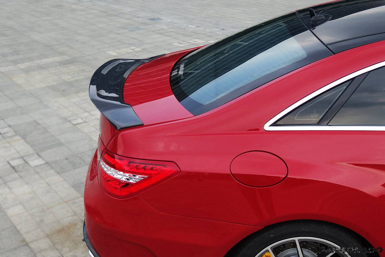 2010-2016 Mercedes Benz E Class W207 Coupe RT Style Trunk Spoiler - Carbonado Aero