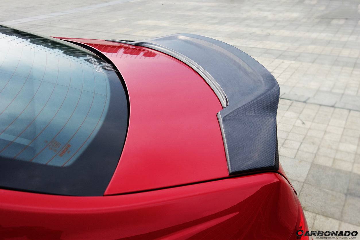 2010-2016 Mercedes Benz E Class W207 Coupe RT Style Trunk Spoiler - Carbonado Aero