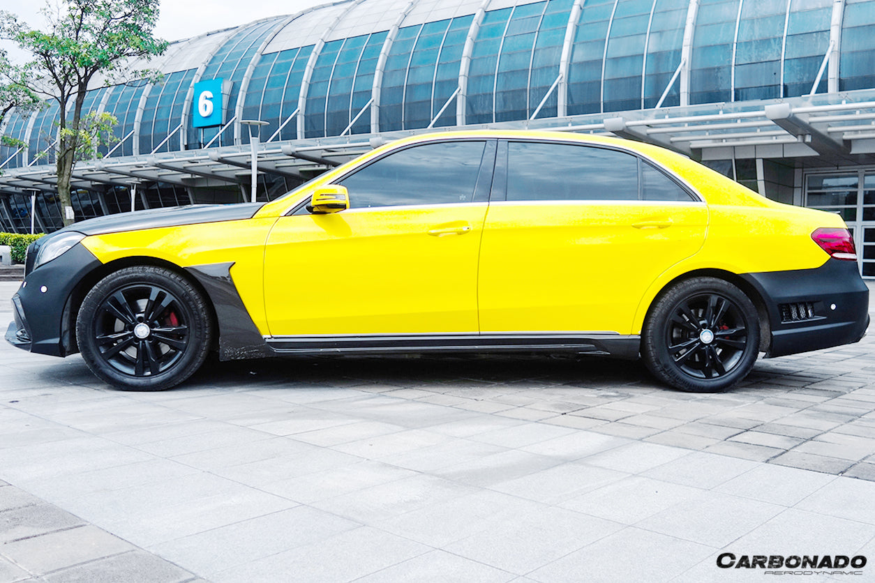 2014-2016 Mercedes Benz E Class W212 WD Style Full Body Kit - Carbonado Aero