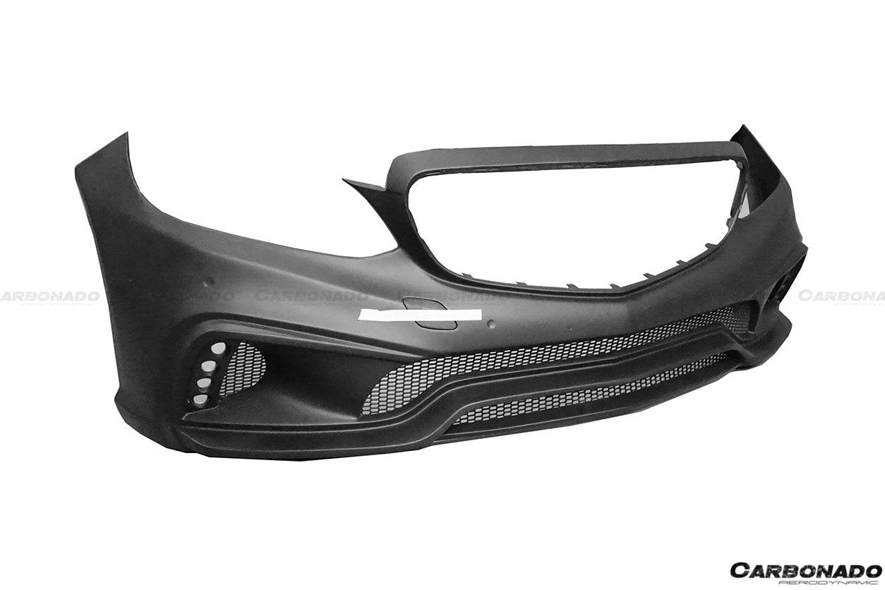 2014-2016 Mercedes Benz E Class W212 WD Style Front Bumper w/led - Carbonado Aero