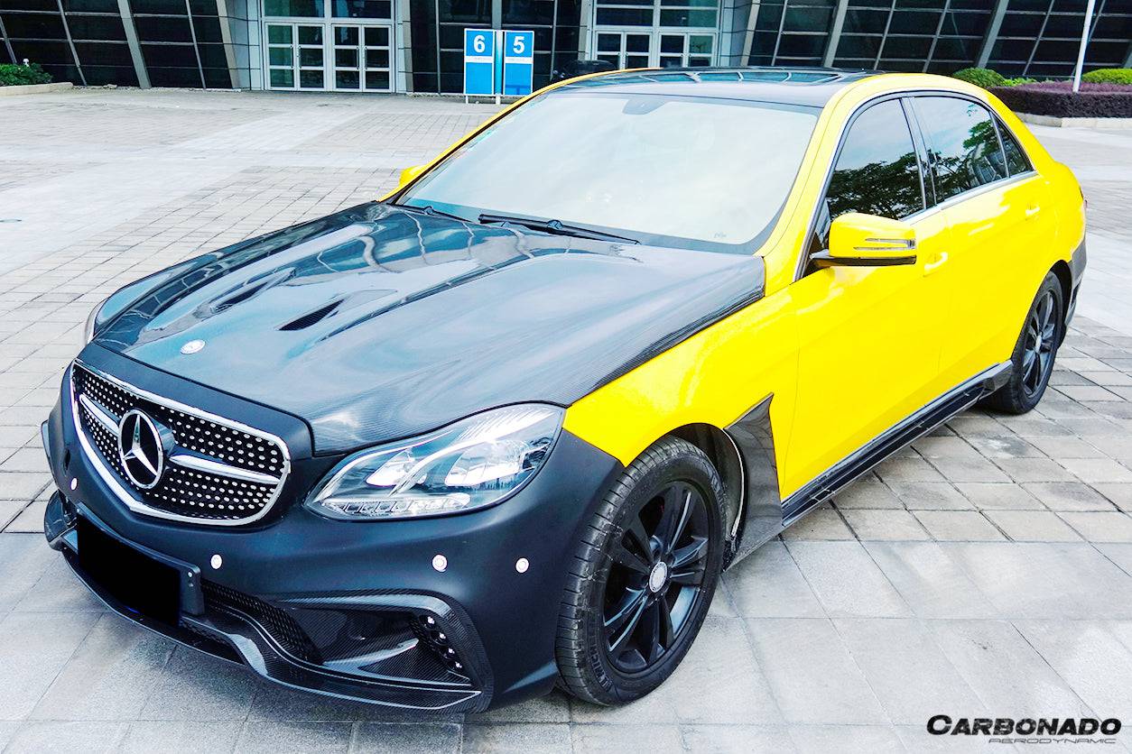2014-2016 Mercedes Benz E Class W212 WD Style Full Body Kit - Carbonado Aero