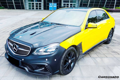 2014-2016 Mercedes Benz E Class W212 WD Style Full Body Kit - Carbonado Aero