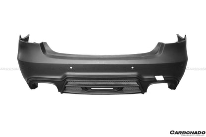 2014-2016 Mercedes Benz E Class W212 WD Style Rear Bumper - Carbonado Aero