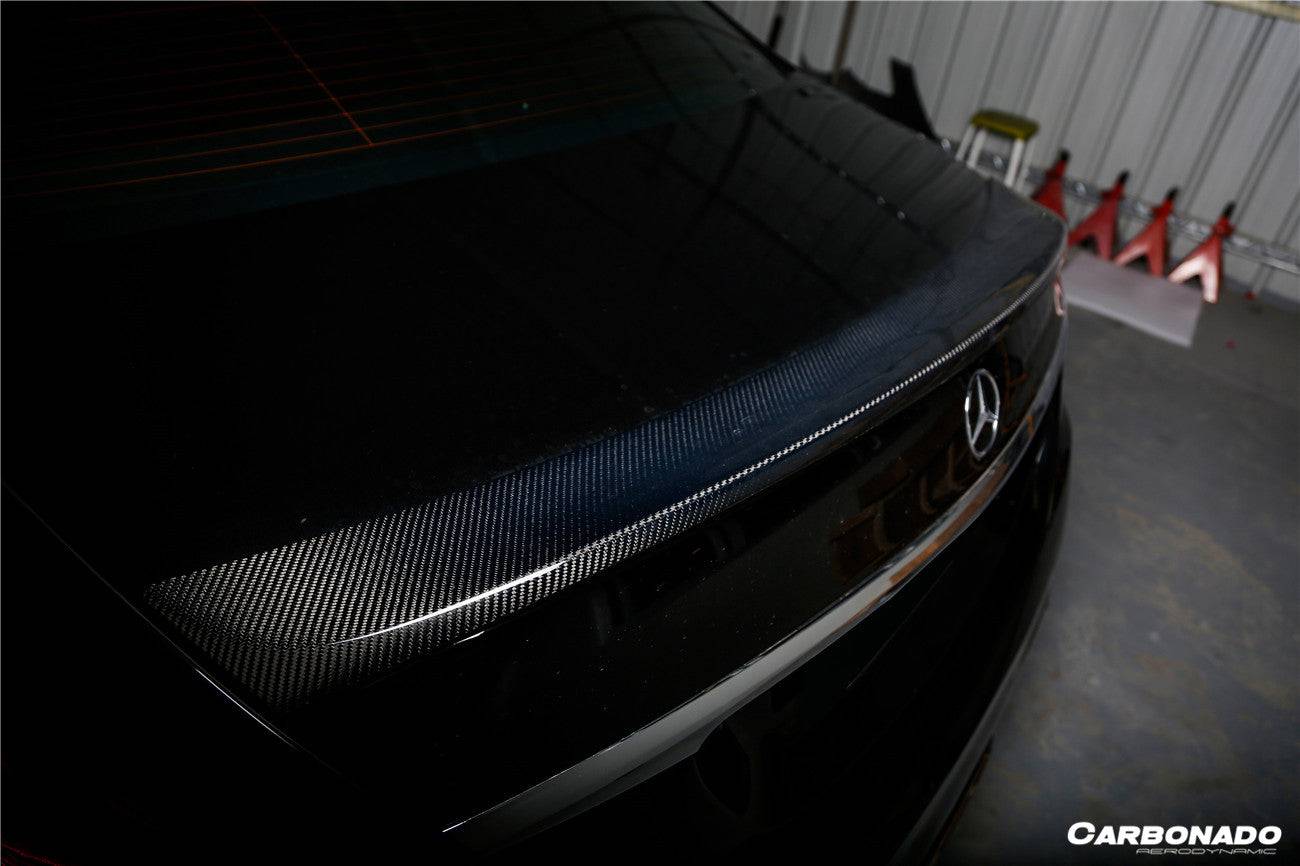 2014-2020 Mercedes Benz S63 AMG W222 Sedan MSY Style Carbon Fiber Trunk Spoiler - Carbonado Aero