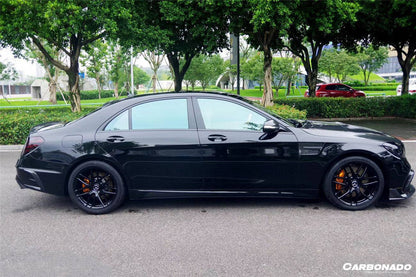 2014-2020 Mercedes Benz S63 AMG W222 Sedan MSY Style Carbon Fiber Trunk Spoiler - Carbonado Aero