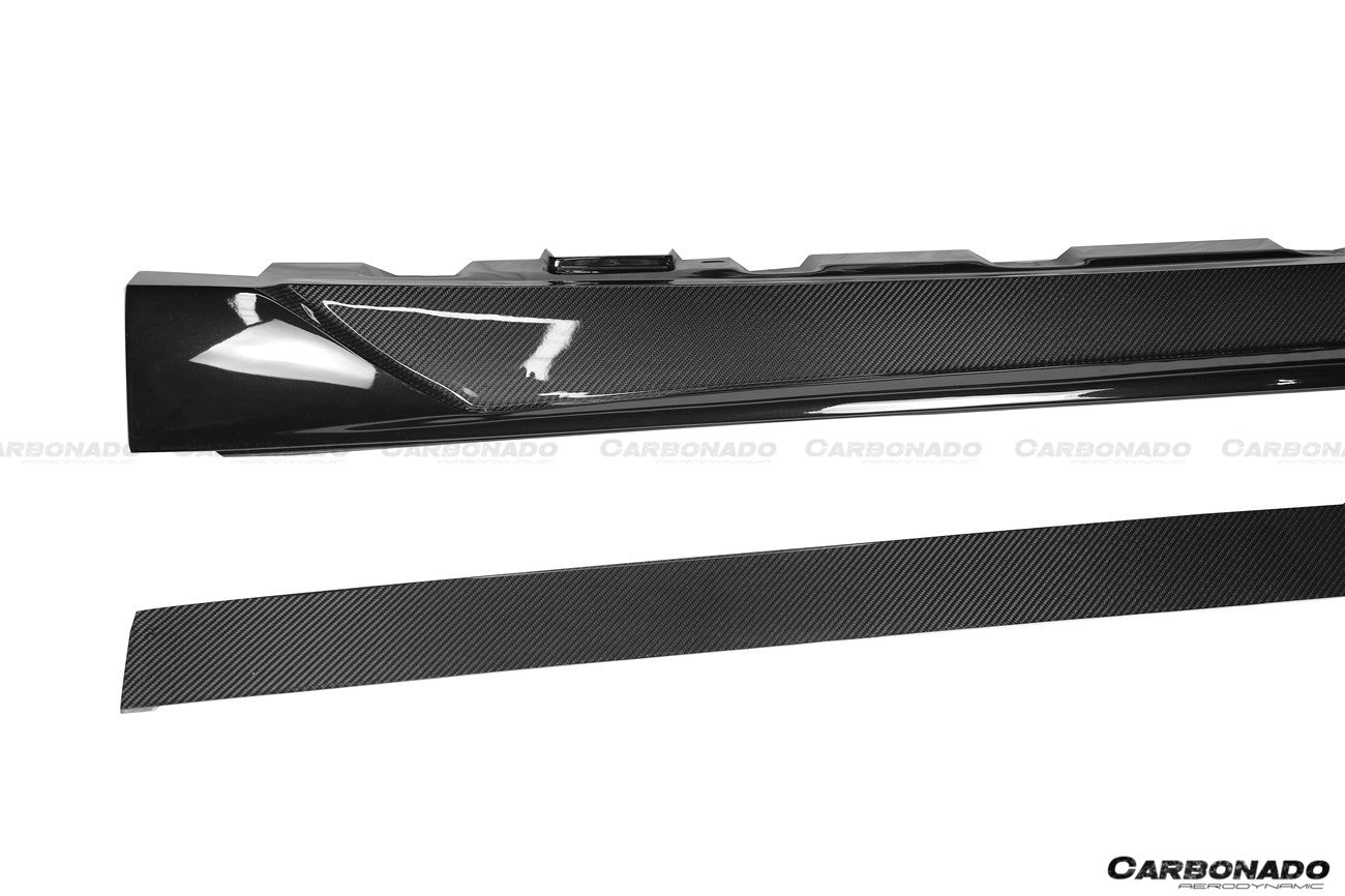 2017-2020 Mercedes Benz S63 W222 Sedan MSY Style Side Skirts