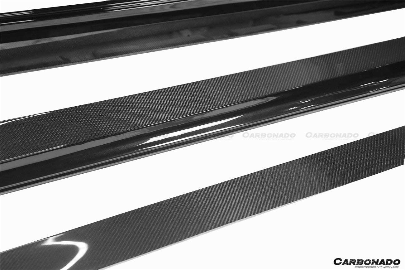 2017-2020 Mercedes Benz S63 W222 Sedan MSY Style Side Skirts