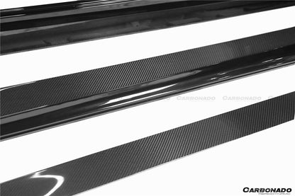 2017-2020 Mercedes Benz S63 W222 Sedan MSY Style Side Skirts