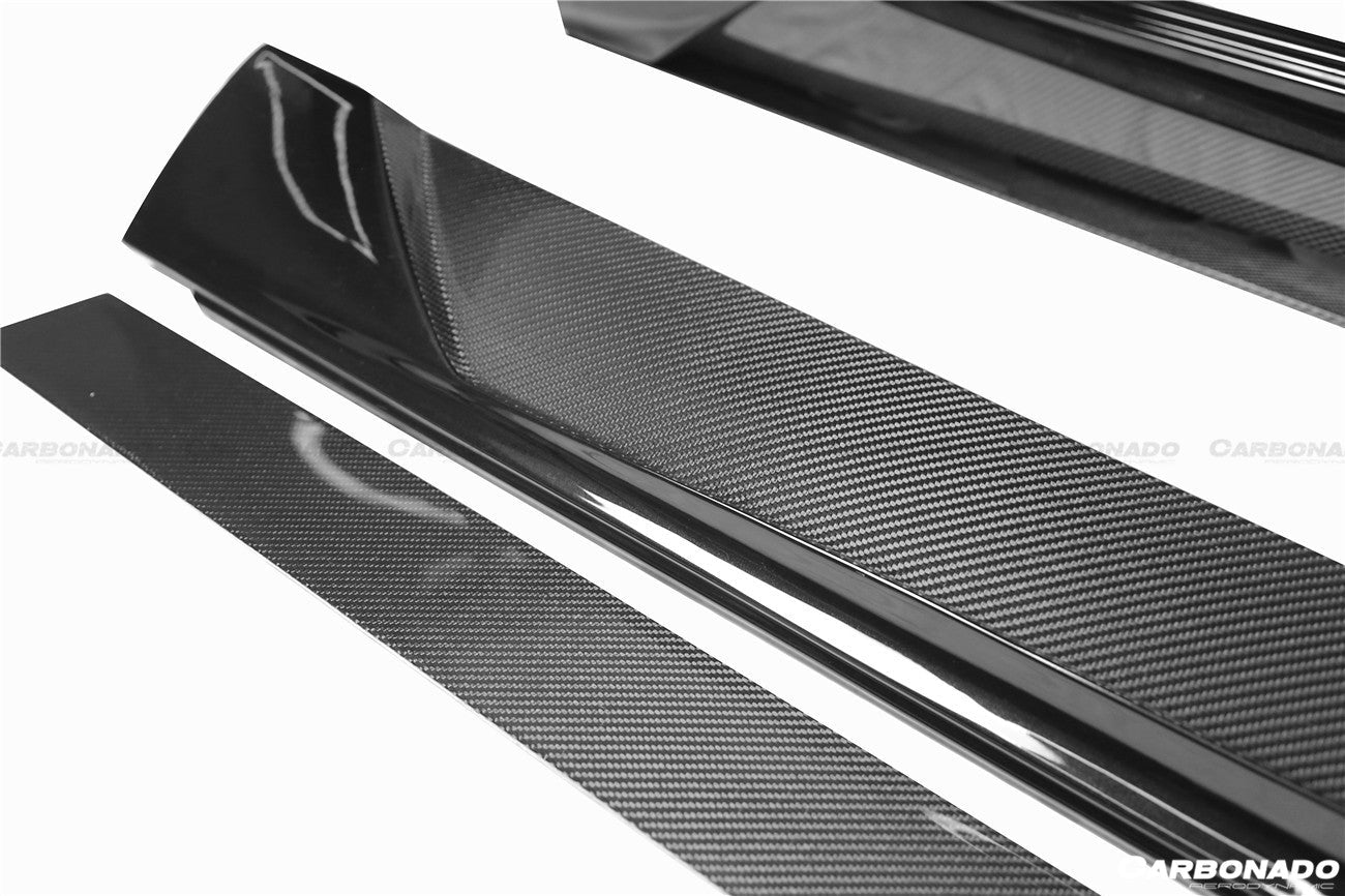 2017-2020 Mercedes Benz S63 W222 Sedan MSY Style Side Skirts
