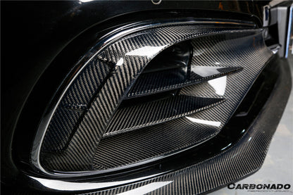 2017-2020 Mercedes Benz S63 W222 Sedan MSY Style Front Bumper Vents