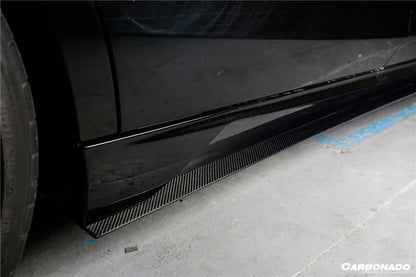 2017-2020 Mercedes Benz S63 W222 Sedan MSY Style Side Skirts