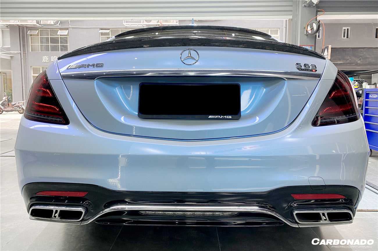 2014-2020 Mercedes Benz S63 W222 Sedan MSY Style Trunk Spoiler