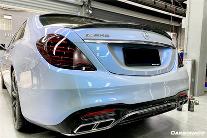 2014-2020 Mercedes Benz S63 W222 Sedan MSY Style Trunk Spoiler