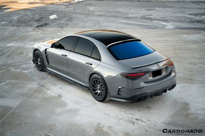 2021-UP Mercedes Benz S Class W223 Sedan MSY Style Side Skirts (Long Model)