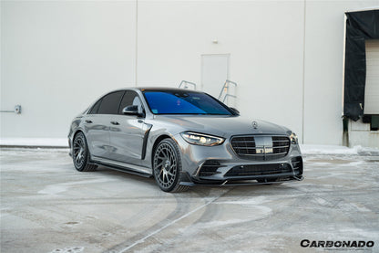 2021-UP Mercedes Benz S Class W223 4Matic Sedan MSY Style Front Lip 