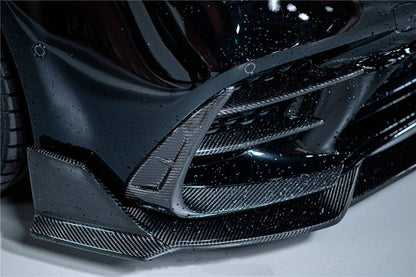 2021-UP Mercedes Benz S Class W223 4Matic Sedan MSY Style Front Lip  - Carbonado Aero