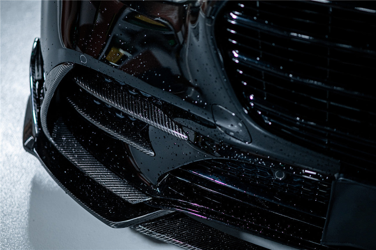 2021-UP Mercedes Benz S Class W223 4Matic Sedan MSY Style Front Lip  - Carbonado Aero