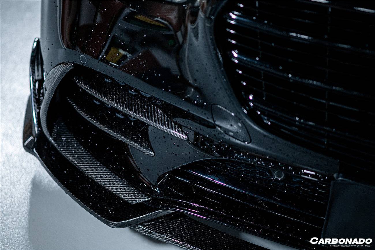 2021-UP Mercedes Benz S Class W223 4Matic Sedan MSY Style Front Bumper Vents - Carbonado Aero