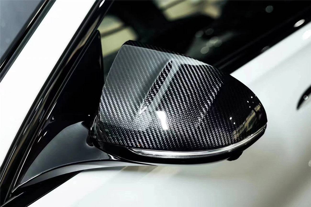 2021-UP Mercedes Benz S Class W223 Sedan MSY Style Mirror Cover - Carbonado