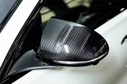 2021-UP Mercedes Benz S Class W223 Sedan MSY Style Mirror Cover - Carbonado