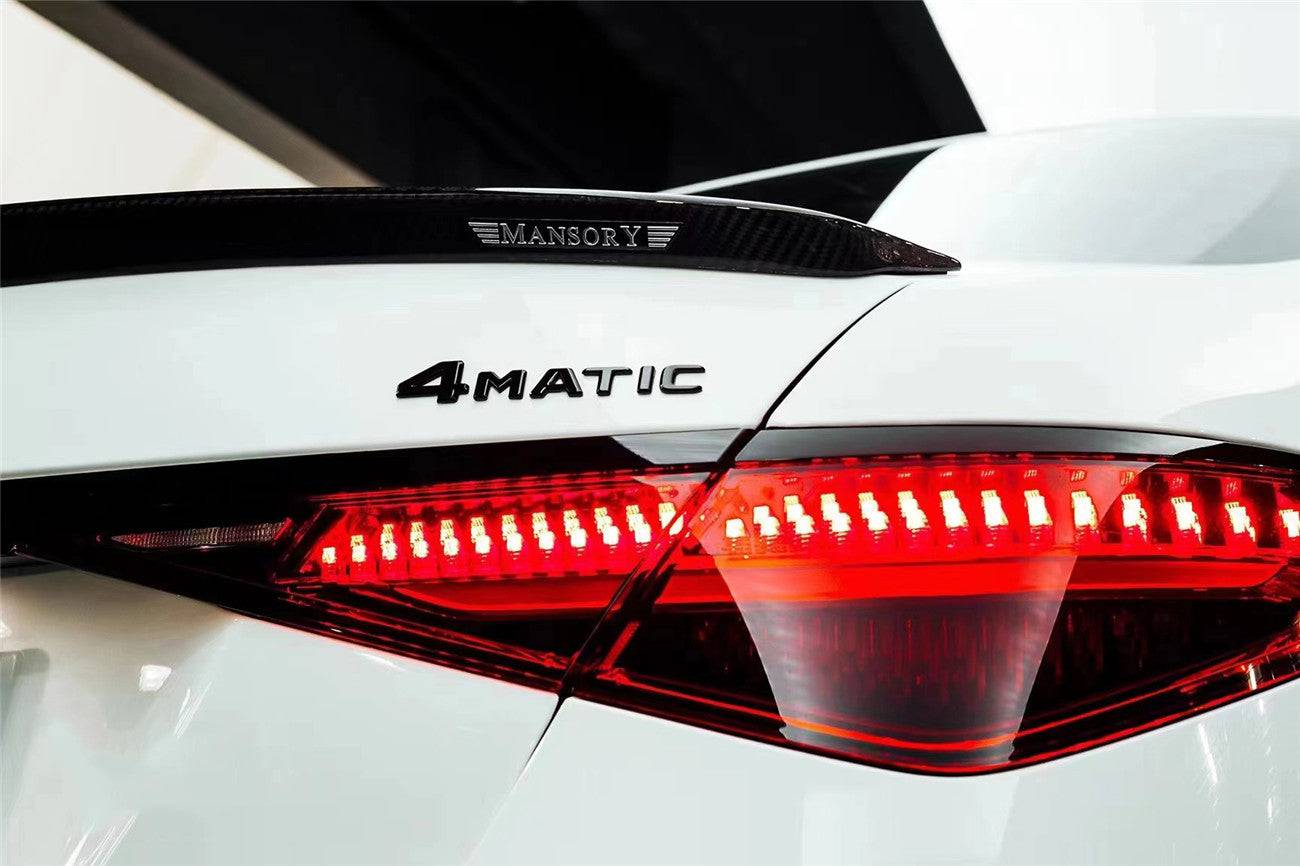 2021-UP Mercedes Benz S Class W223 Sedan MSY Style Trunk Spoiler - Carbonado Aero
