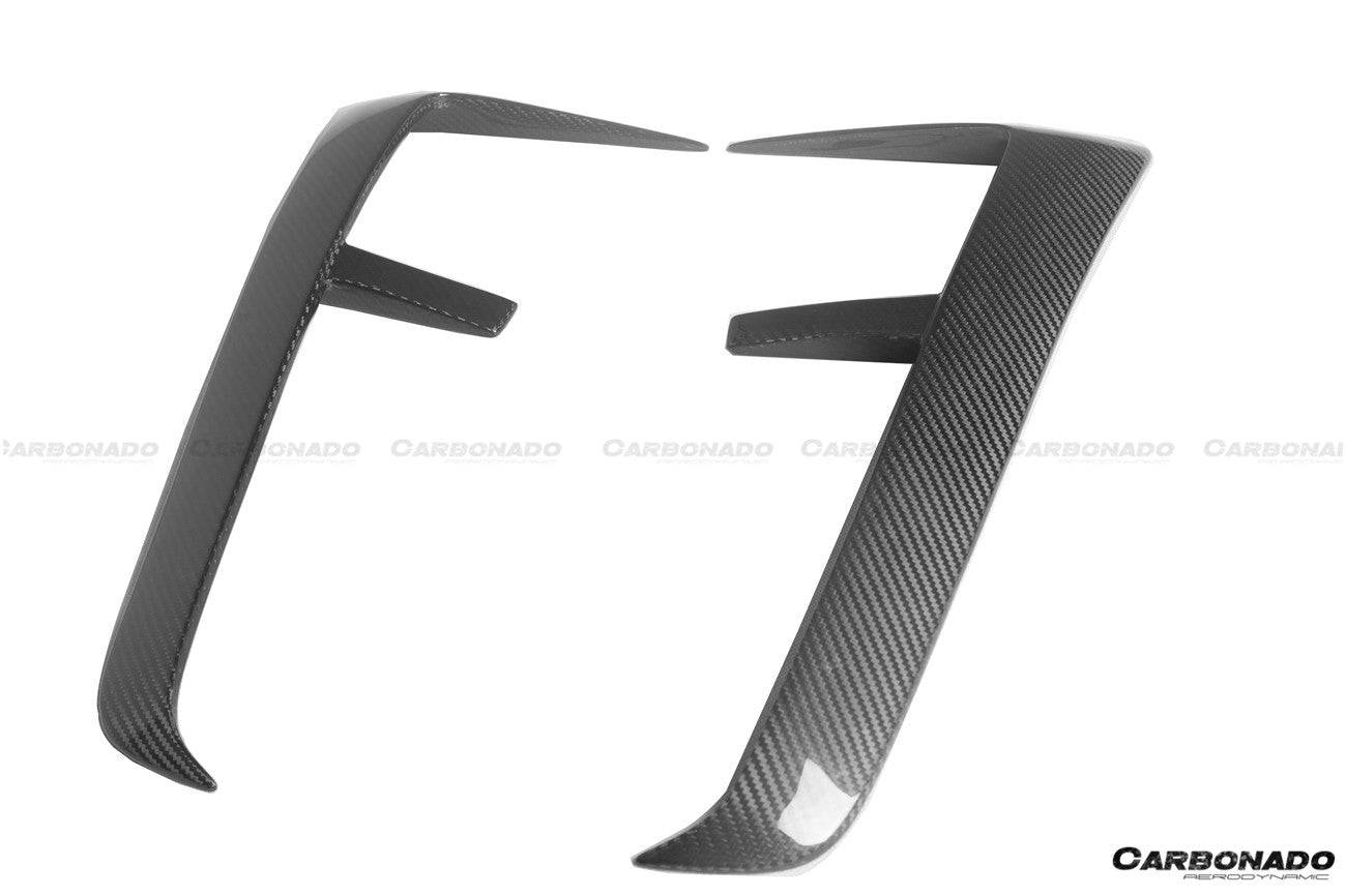 2021-UP Mercedes Benz S Class W223 Sedan MSY Style Front Fender Vents - Carbonado Aero