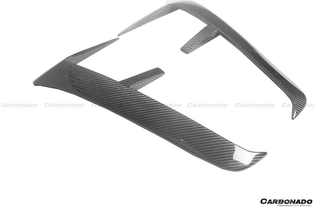 2021-UP Mercedes Benz S Class W223 Sedan MSY Style Front Fender Vents - Carbonado Aero
