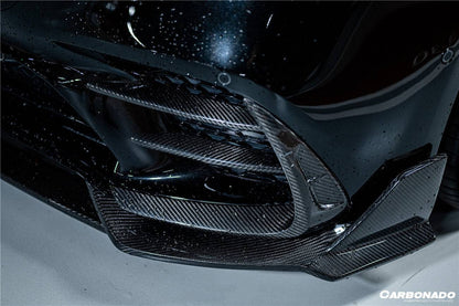 2021-UP Mercedes Benz S Class W223 4Matic Sedan MSY Style Front Bumper Vents - Carbonado Aero