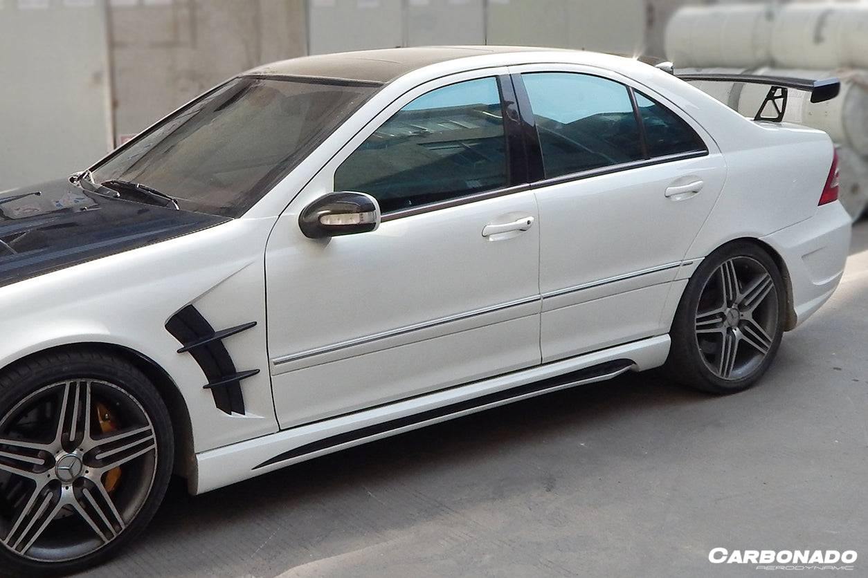 2001-2007 Mercedes Benz W203 C Class WI Style Fender - Carbonado Aero