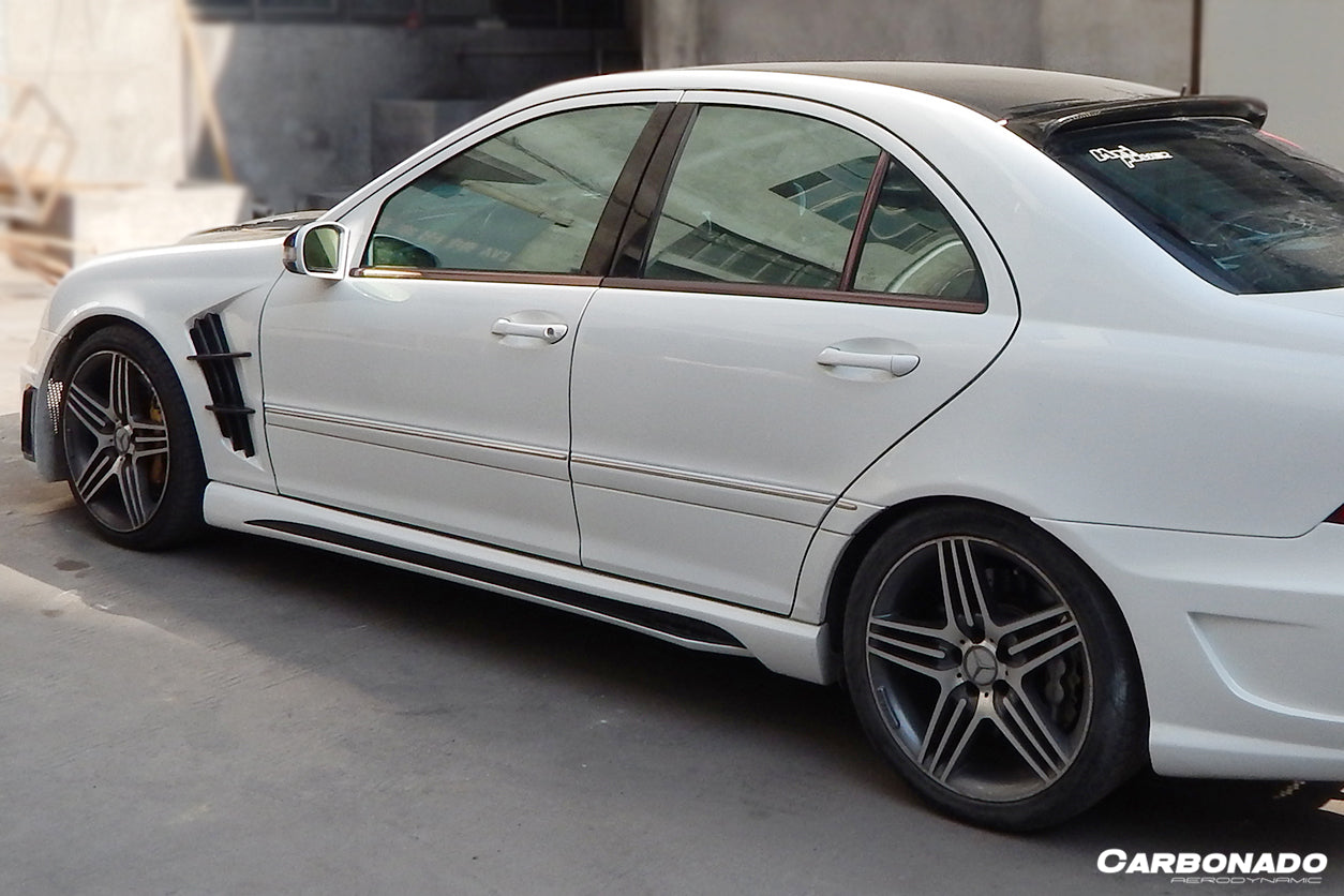 2001-2007 Mercedes Benz W203 C Class WI Style Fender - Carbonado Aero