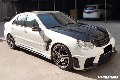 2001-2007 Mercedes Benz W203 C Class WI Style Fender - Carbonado Aero