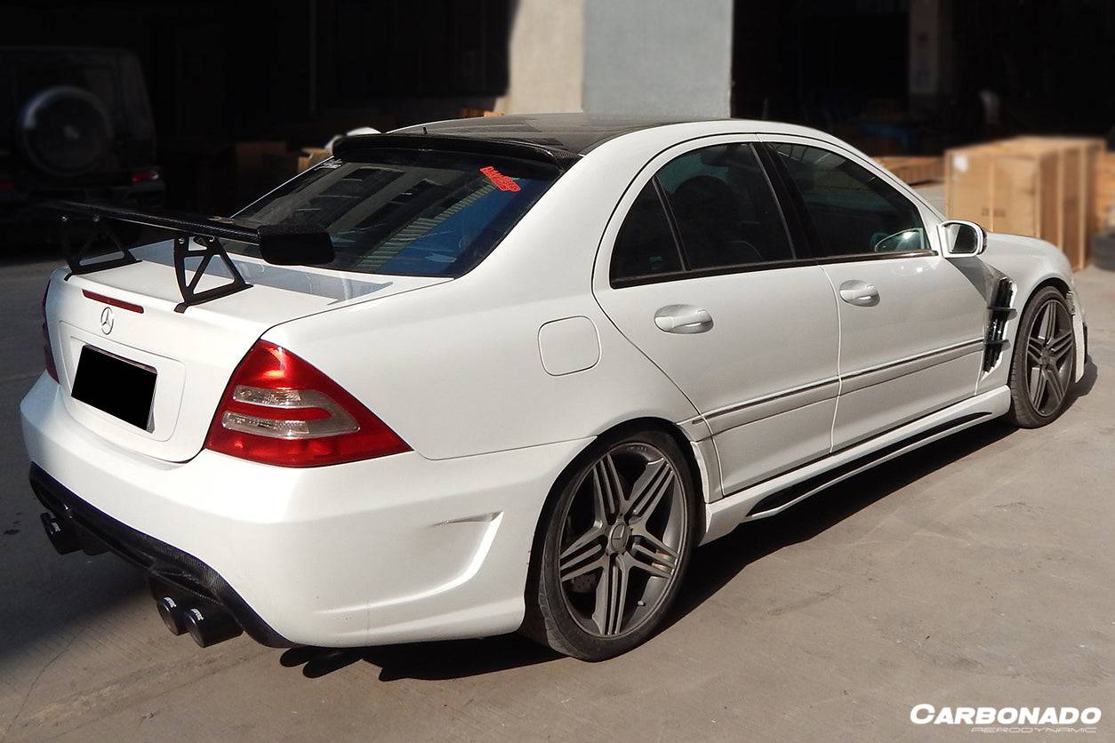 2001-2007 Mercedes Benz W203 C32 AMG C Class VRS Style Rear Bumper - Carbonado Aero