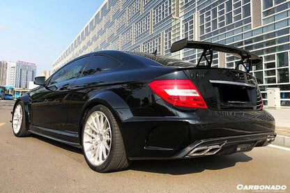2012-2014 Mercedes Benz W204 C63 AMG C Class Coupe BK Style Trunk Spoiler - Carbonado Aero