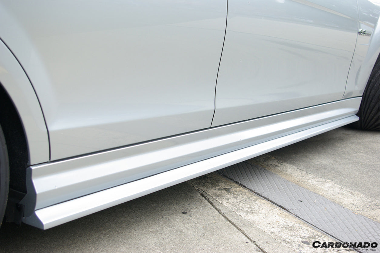 2008-2014 Mercedes Benz W204 C63 AMG RZ Style Carbon Fiber Side Skirts