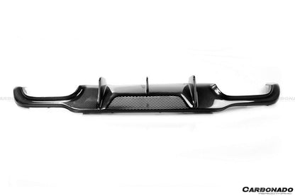 2012-2014 Mercedes Benz W204 C63 AMG Sedan VS Style Carbon Fiber Rear Lip - Carbonado Aero