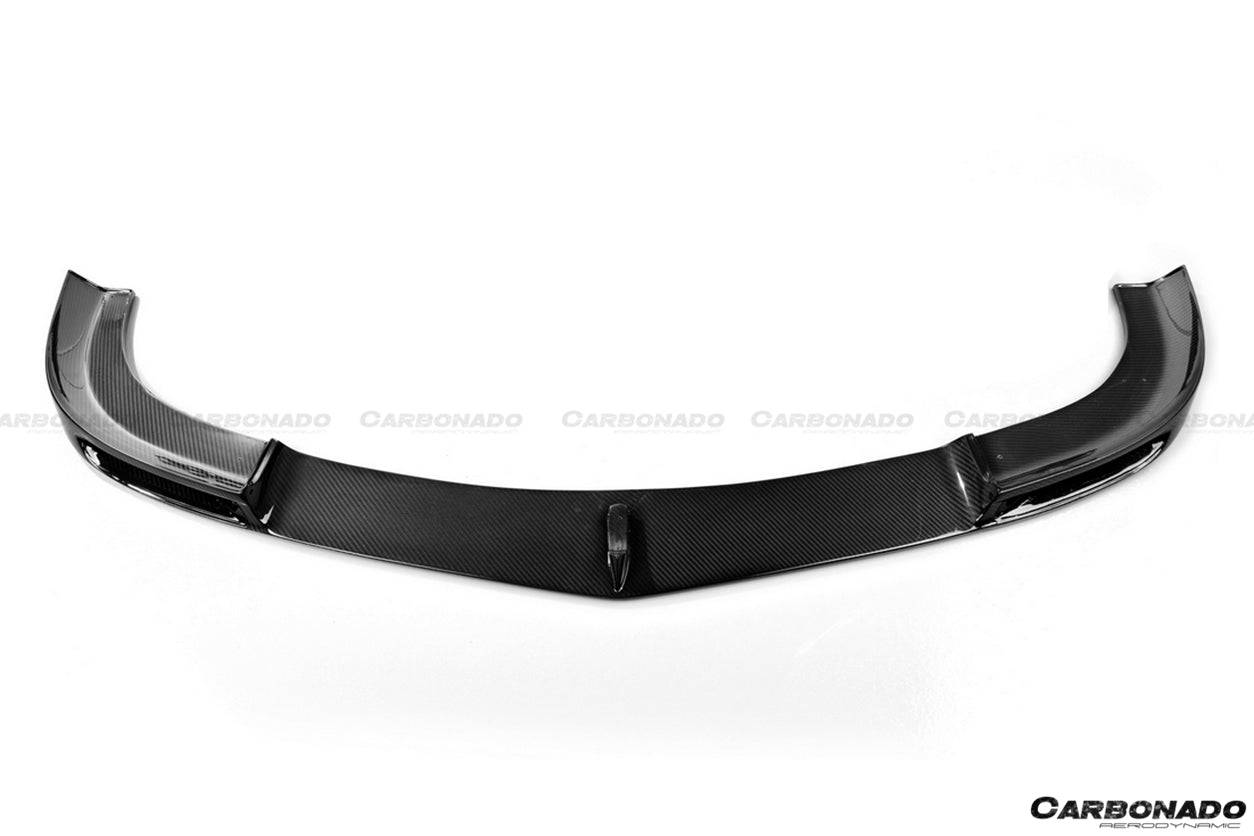 2012-2014 Mercedes Benz W204 C63 AMG VS Style Carbon Fiber Front Lip - Carbonado Aero