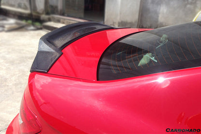 Mercedes Benz W204 C Class   C63 AMG Coupe RT Style Carbon Fiber Trunk Spoiler