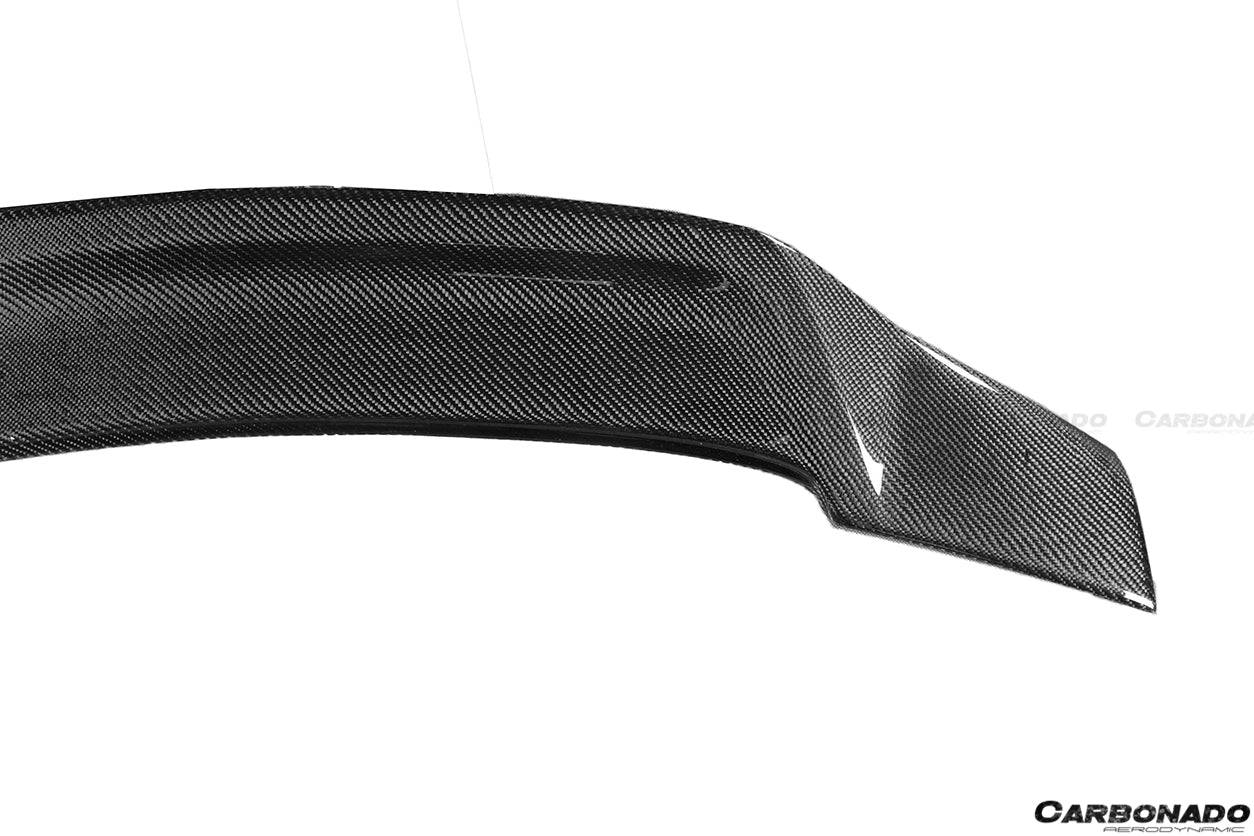 Mercedes Benz W204 C Class/ C63 AMG Coupe RT Style Carbon Fiber Trunk Spoiler - Carbonado Aero