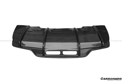 2015-2018 Mercedes Benz W205 C63 S AMG Coupe PS Style Rear Diffuser