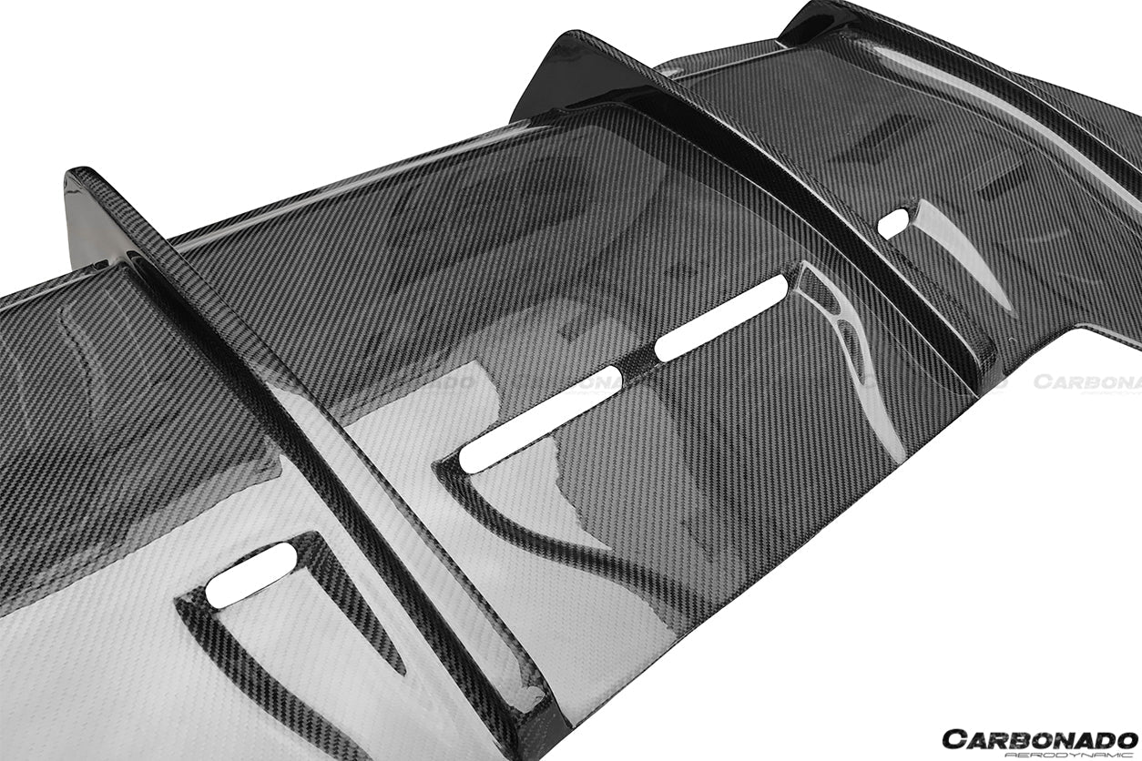 2015-2018 Mercedes Benz W205 C63 S AMG Coupe PS Style Rear Diffuser